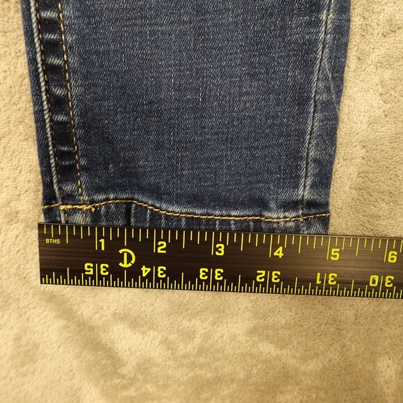 BKE Jeans Gabby Curvy Fit High Rise Ankle Skinny Jean Women’s Size 26 Blue - Picture 7 of 11